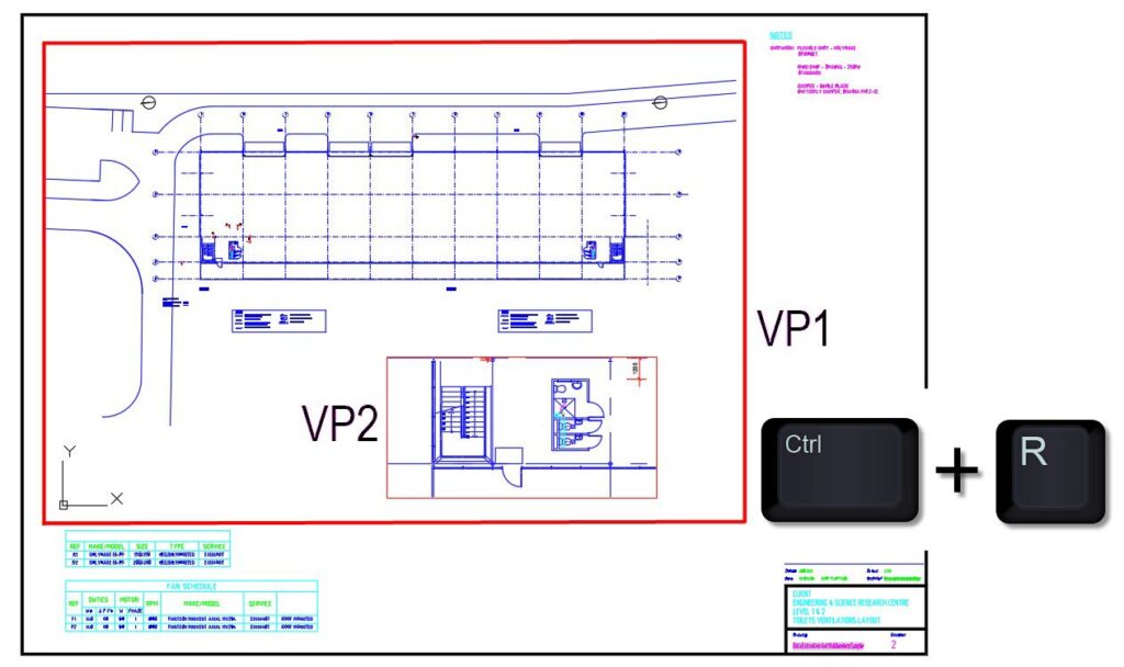 Screenshot of viewports