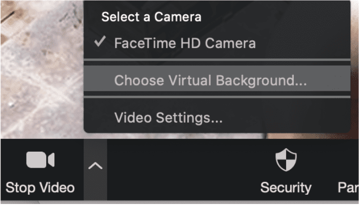 how to change zoom virtual background 1