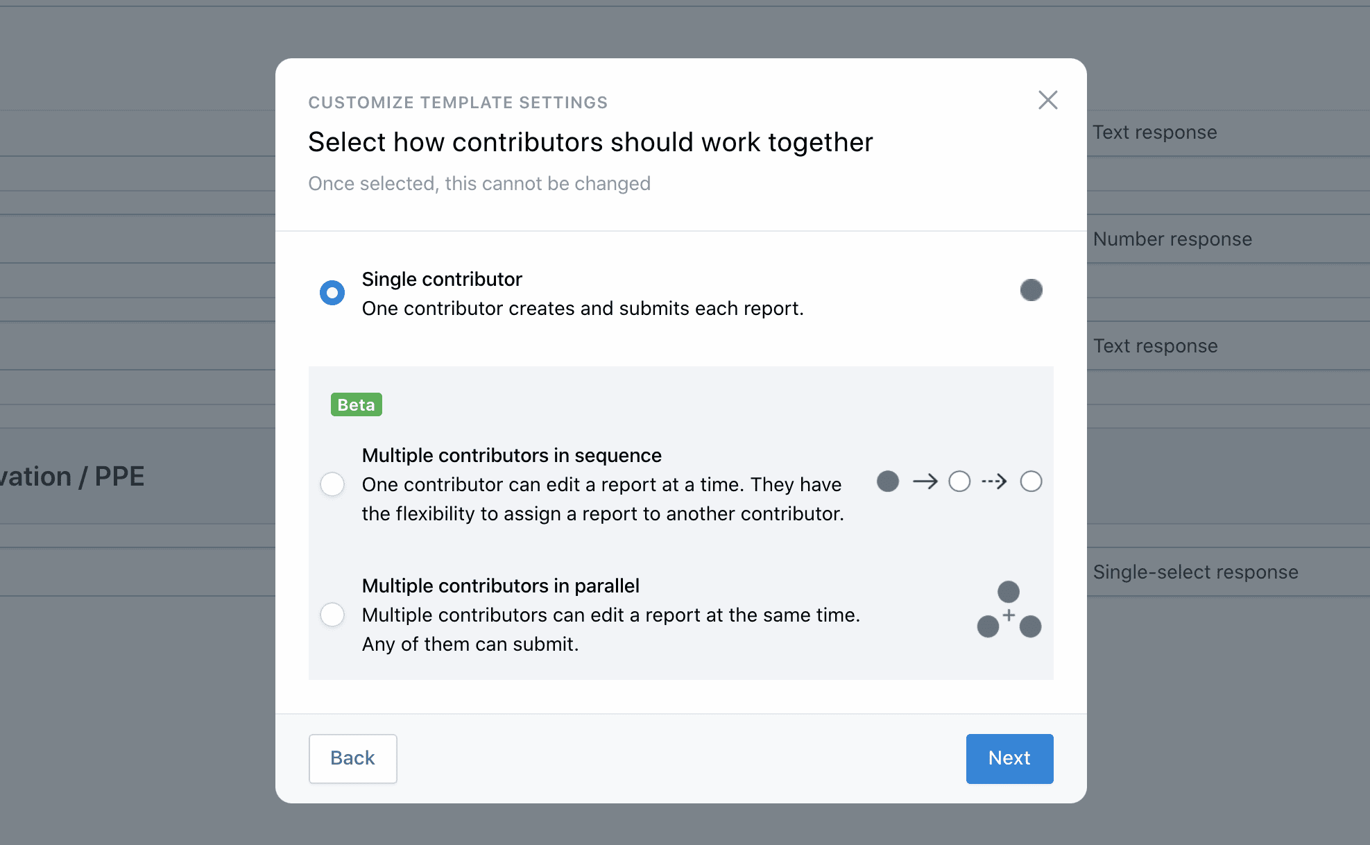 3 options for filling out field reports in PG