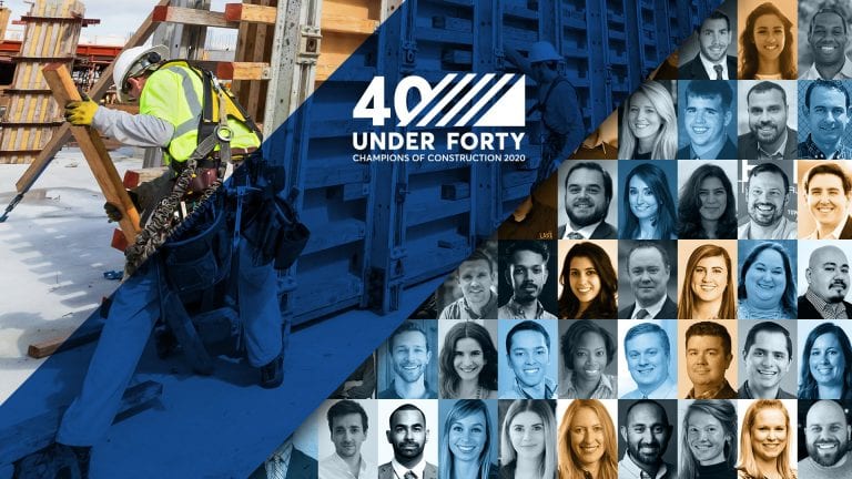 40 under 40 2020 nominations construction