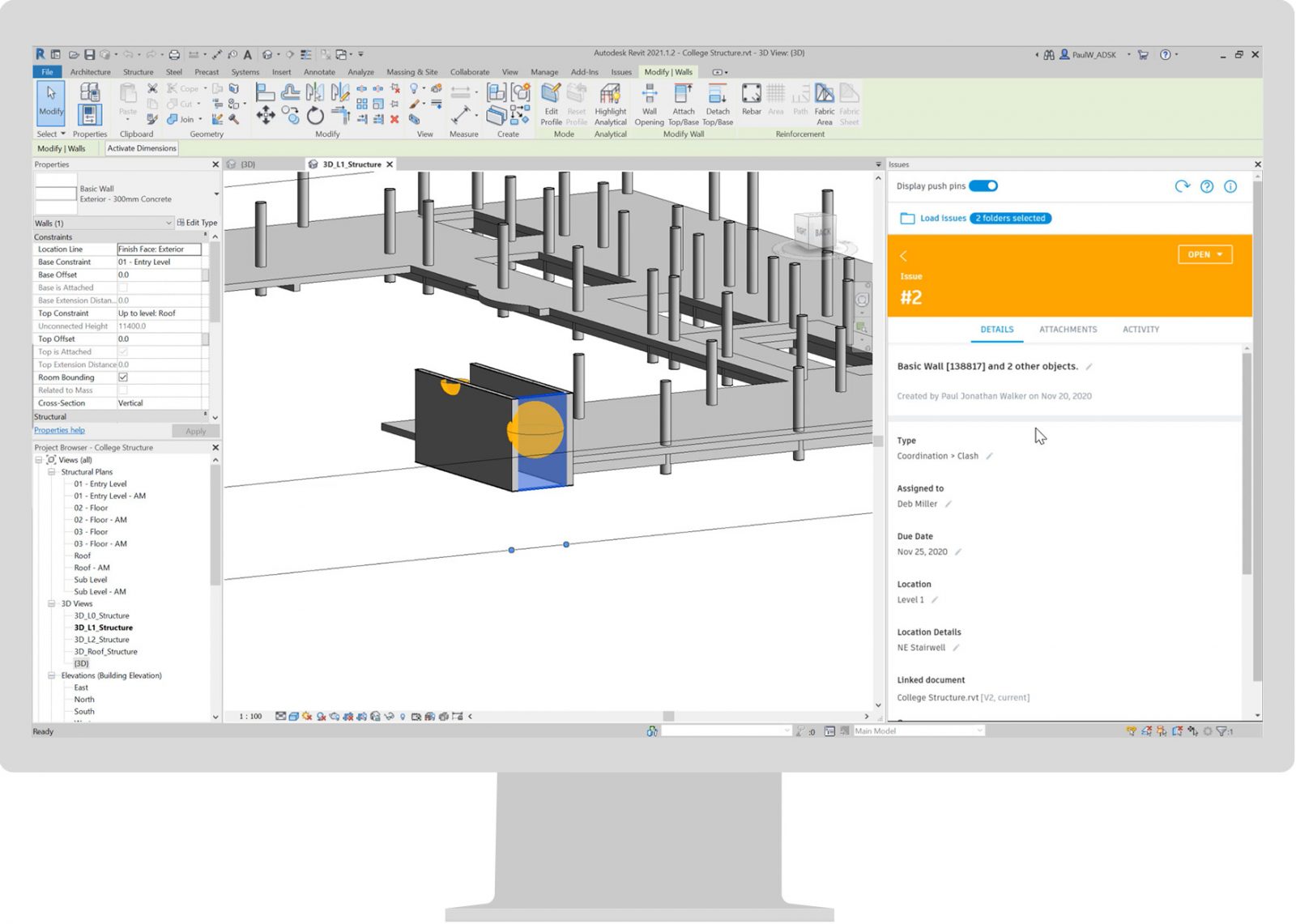 revit issues add in details