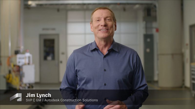 Jim Lynch, SVP & GM, Autodesk Construction Solutions, Autodesk University 2021