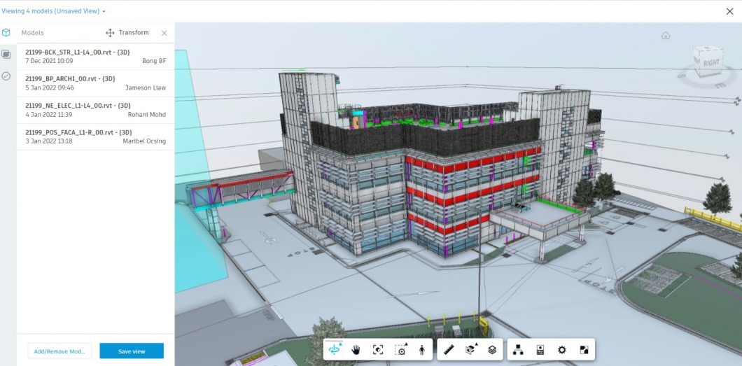 Using Model Coordination, Boustead Projects are able to visualise and detect clashes between multiple models with ease. Identifying early clashes leads to saving time and cost prior to building on site