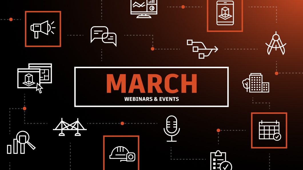 Webinars and Construction Events in March 2022