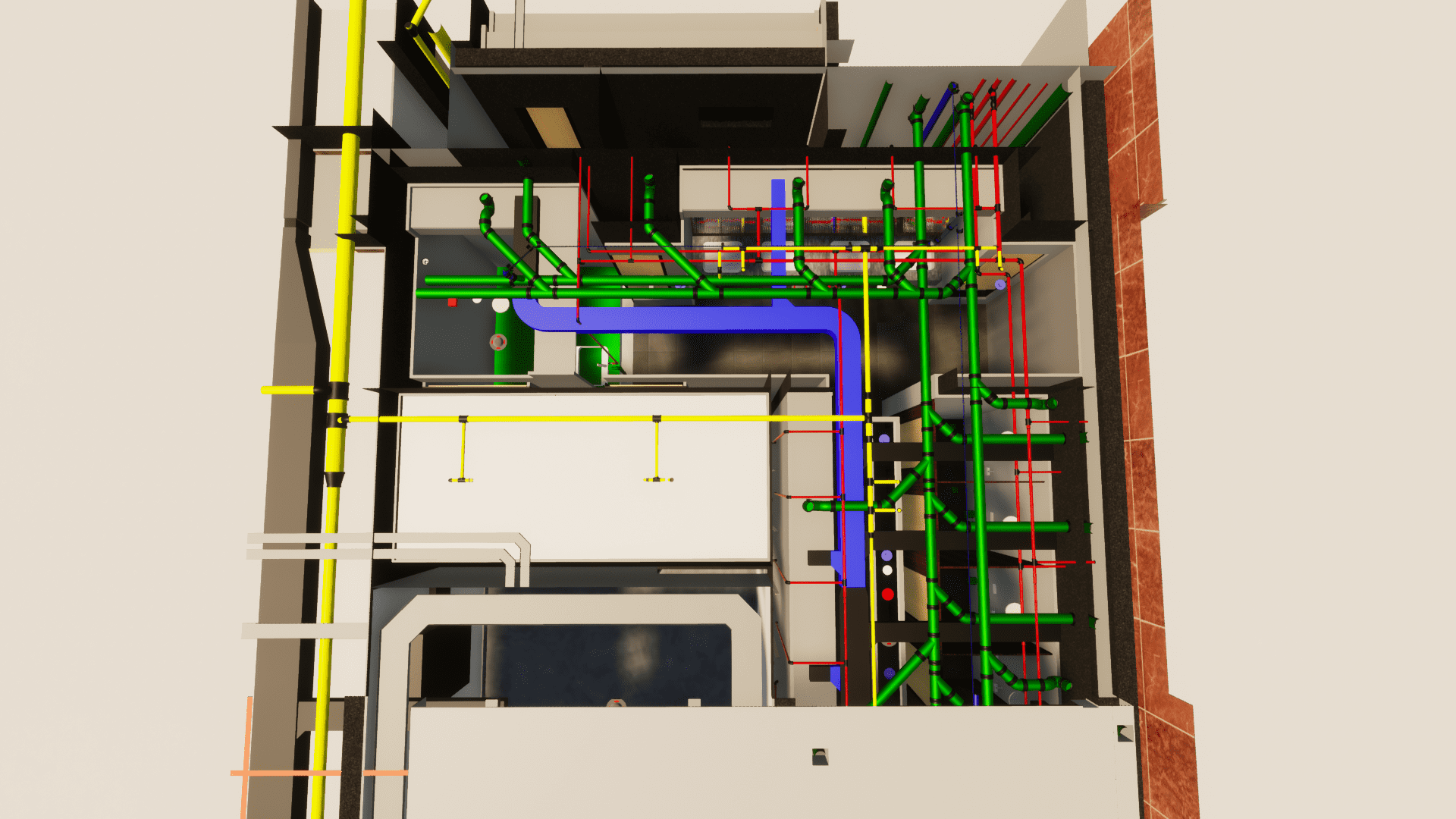 Automated quantity take-off of MEP elements from BIM model