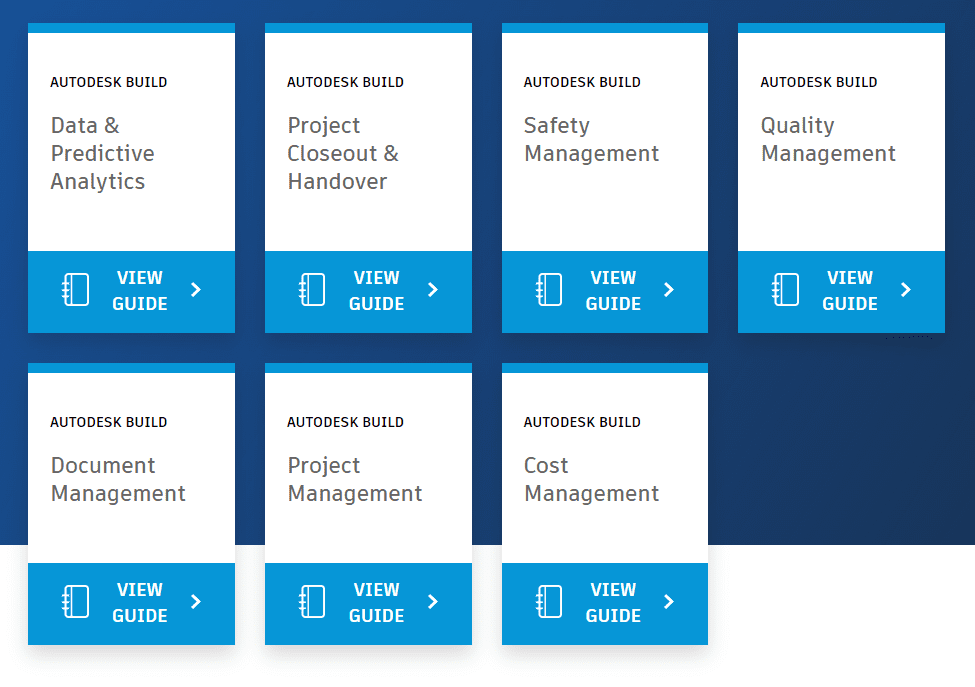 Autodesk Build Workflow Guides