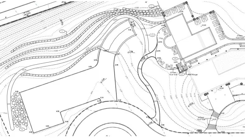 site plan drawing example