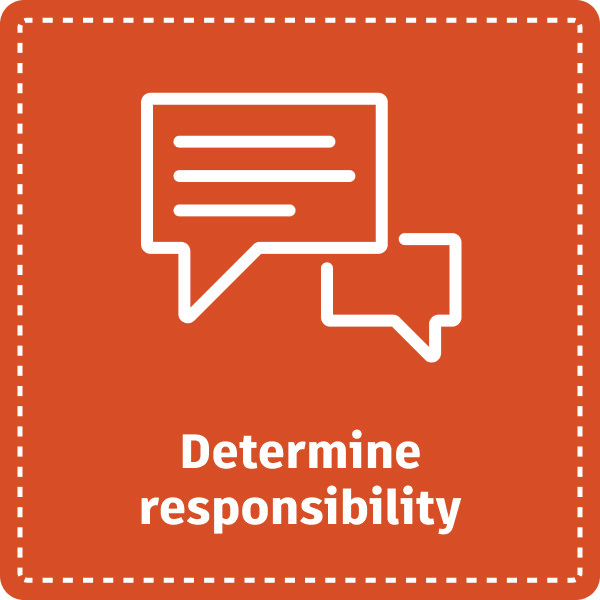 Tip 3: Determine Responsibility