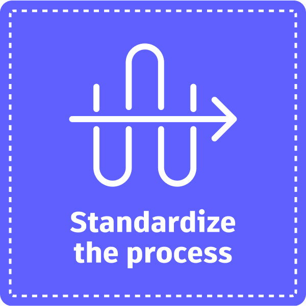 standardize the process rfi tip