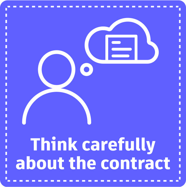 rfi response tip - think carefully about the contract