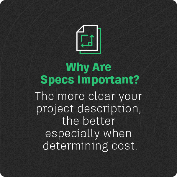 Why Are Construction Specs Important? Tip 3