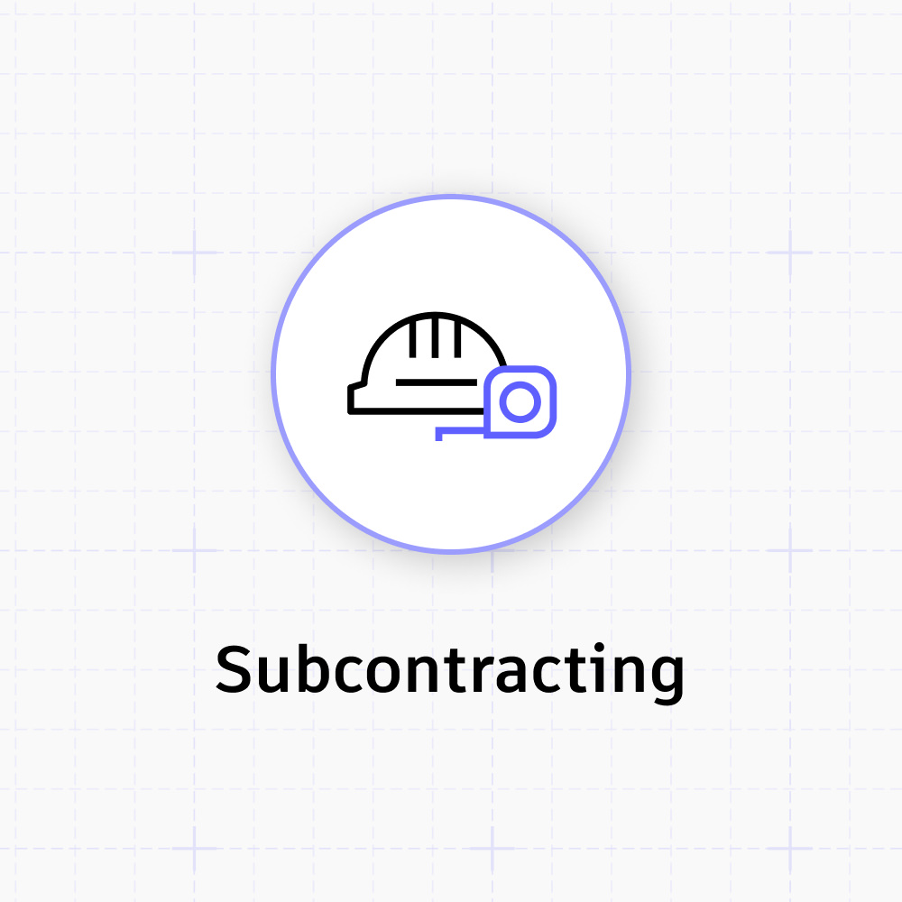 Bidding Steps: Subcontracting