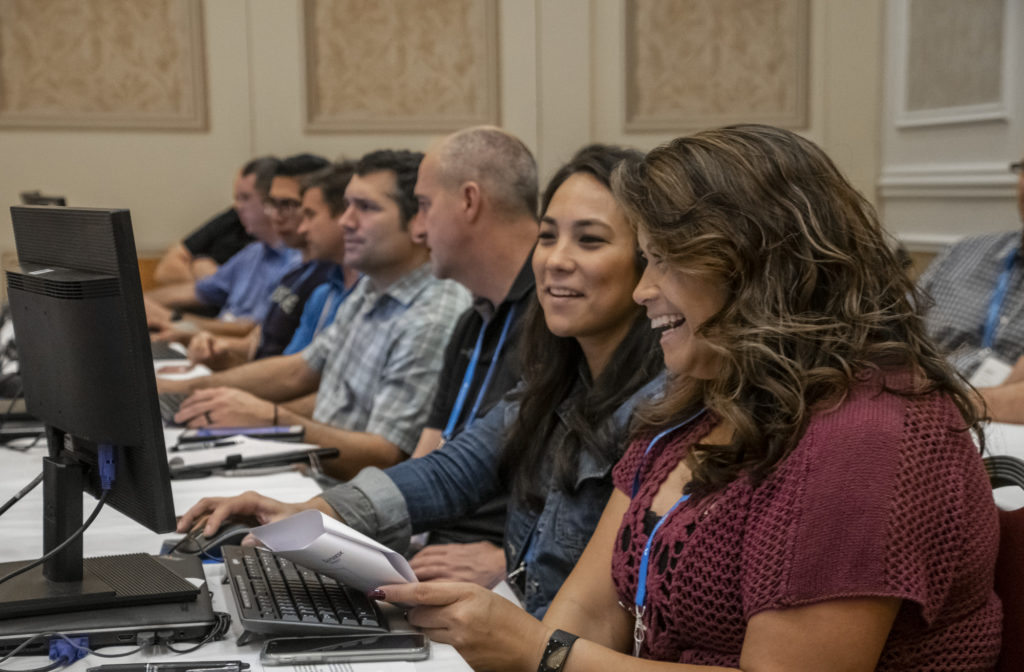 Training class at Autodesk University 2019 in Las Vegas, NV.