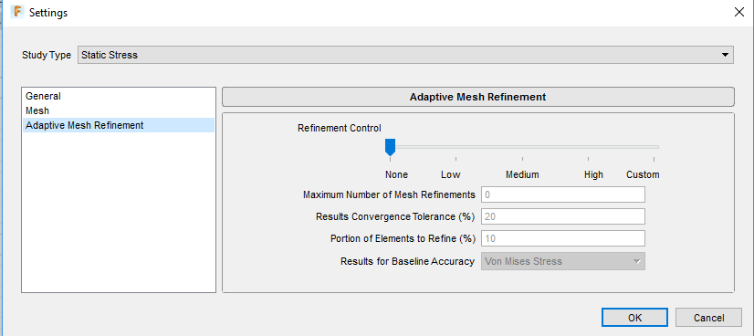 new mesh refinement UI