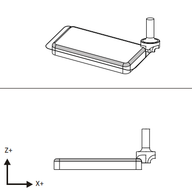 2D Radius milling diagram