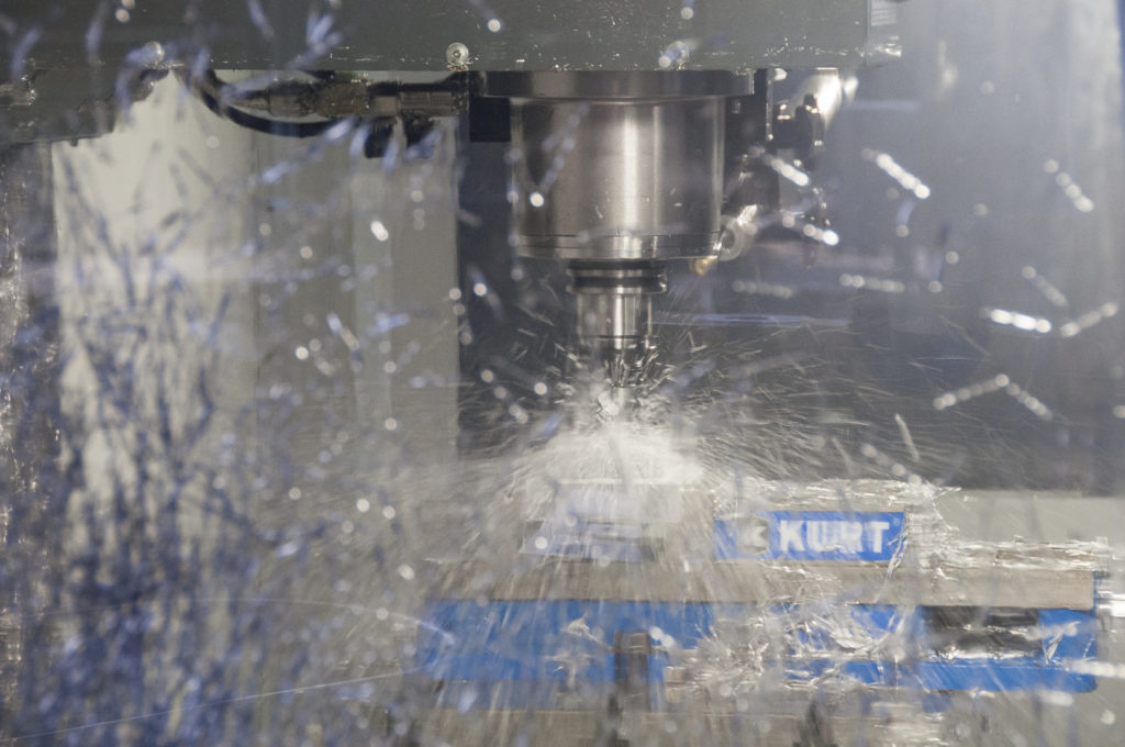 CNC machine milling