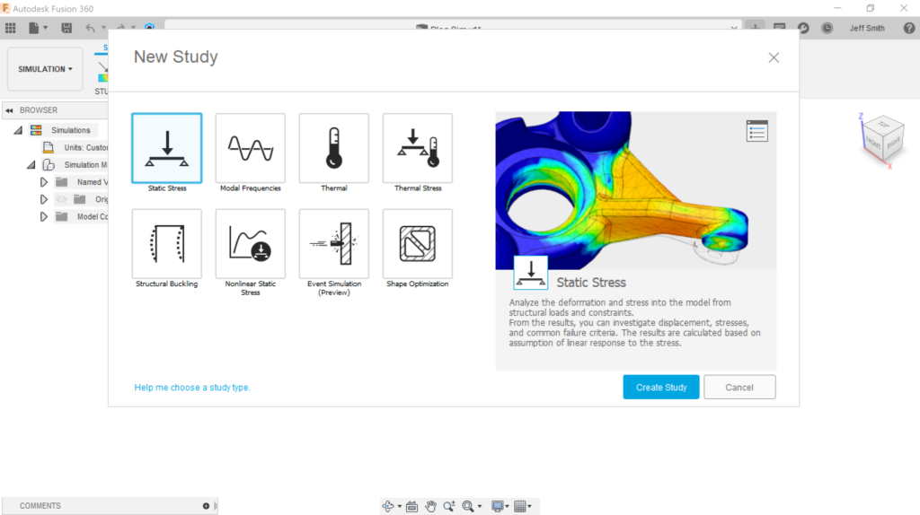 static stress simulation