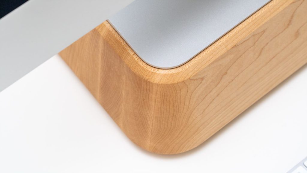 iMac Base Machined Wood