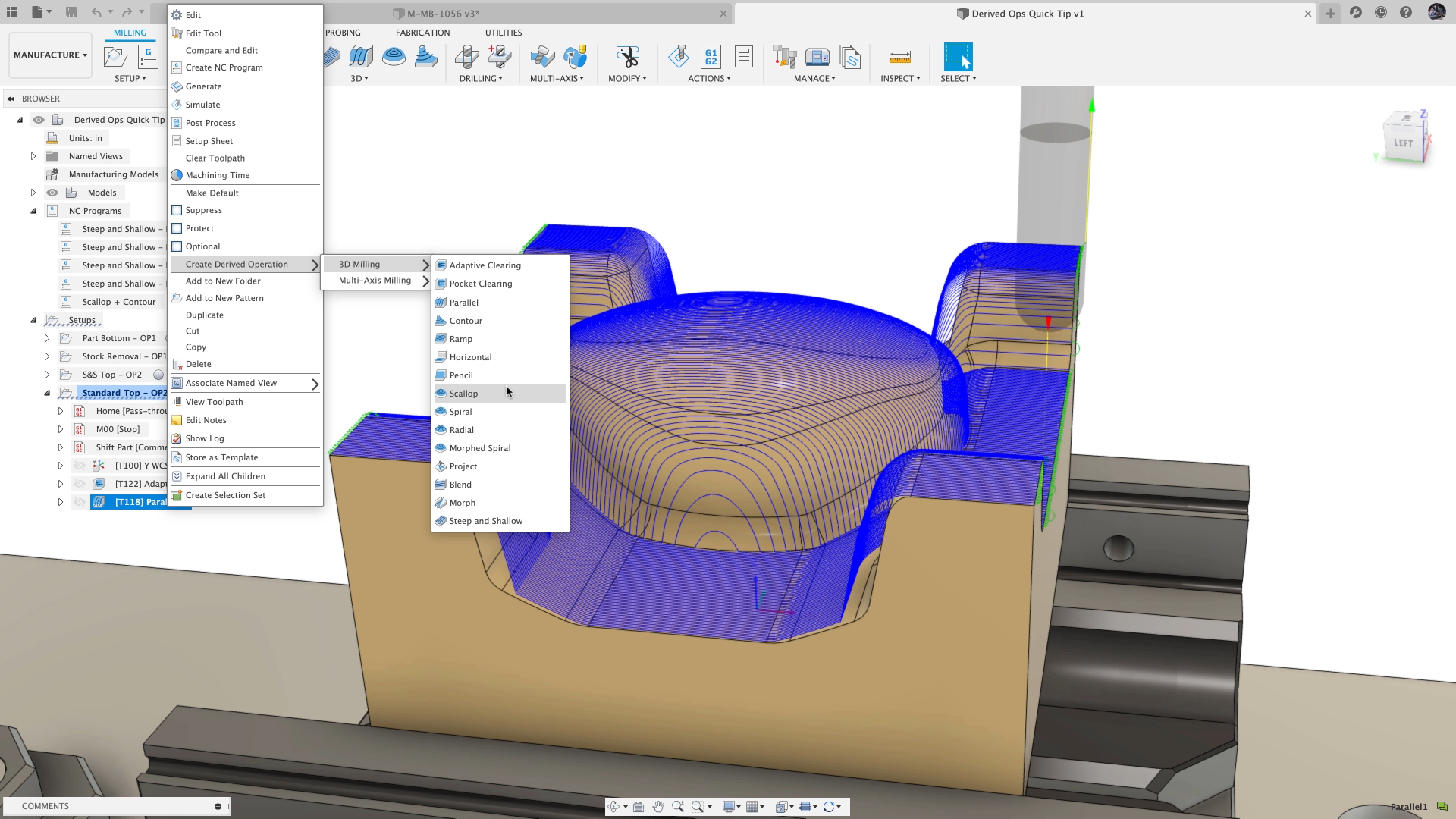 QUICK TIP: Derived Operations for Fusion 360 Manufacturing