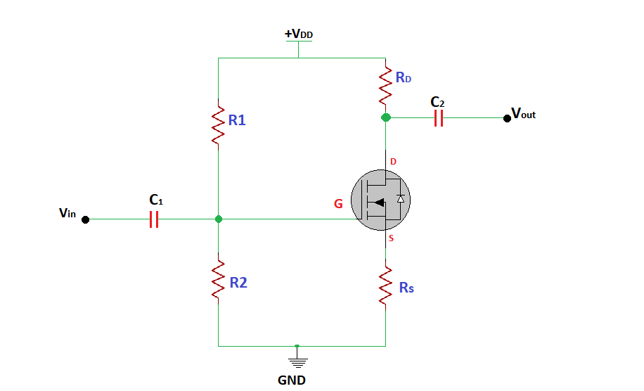 MOSFET-amplifier