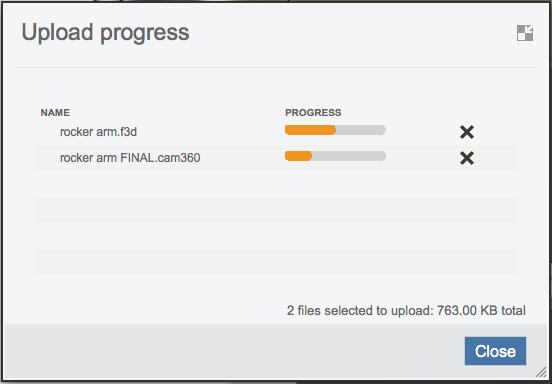 fusion-360-uploading-progress