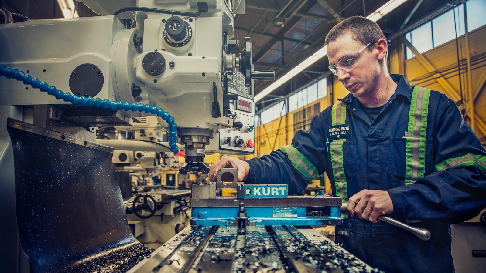 Manual mill machinist CNC operator