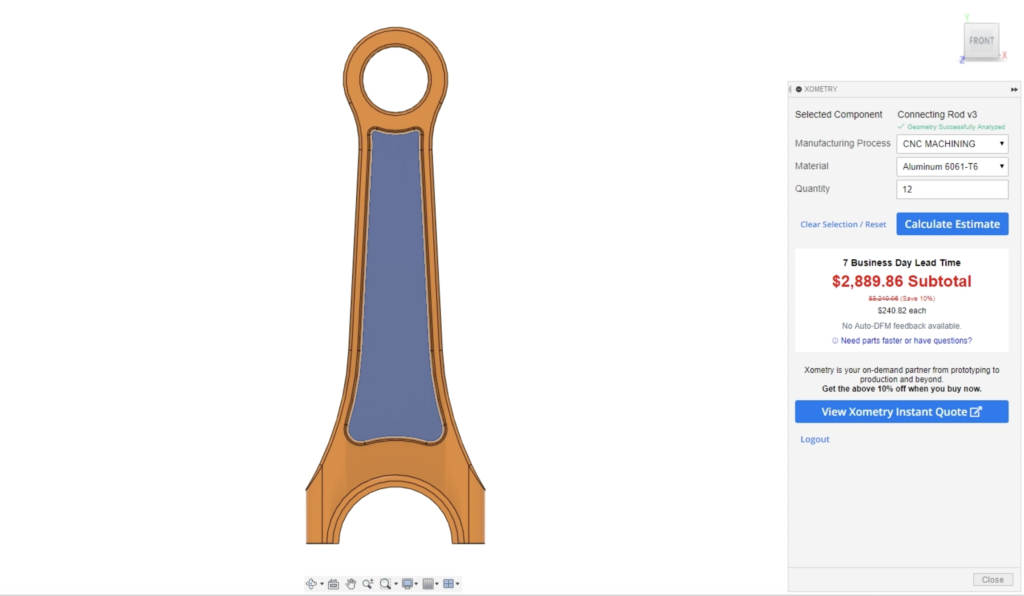 xometry-fusion-360-app