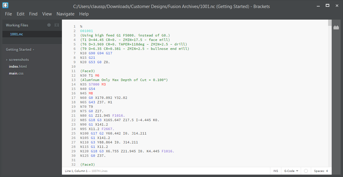 Getting Started with G-code