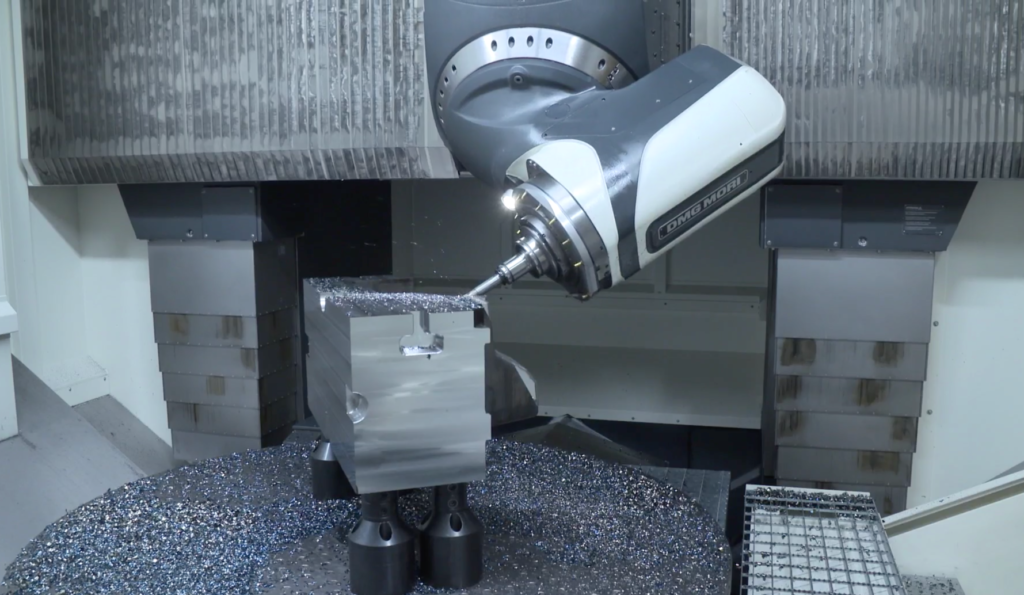 5-Axis Machining Center for Milling Diverse Materials