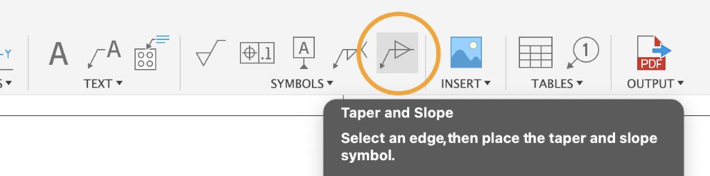 fusion-360-drawings-taper-slope-symbols