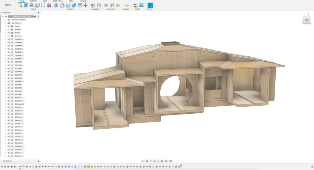 xlam-south-africa-fusion-360-architecture-model