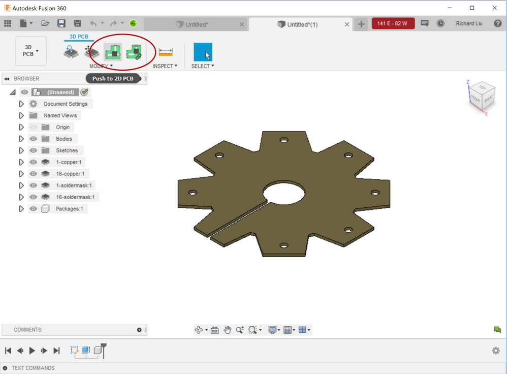 push-to-2d-pcb-command-fusion-360