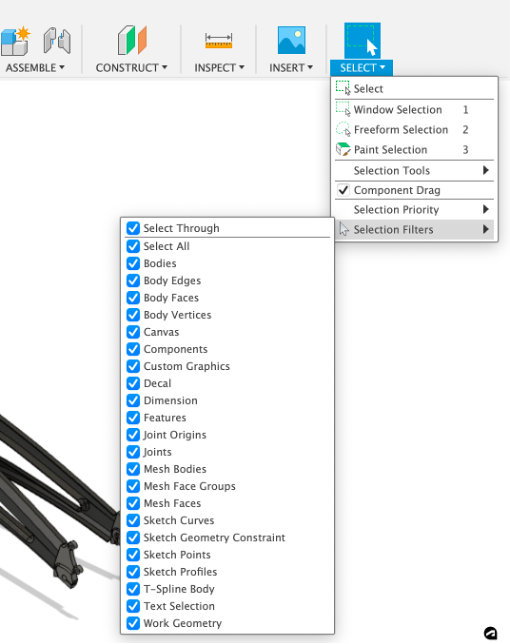 modify-area-selection-fusion-360