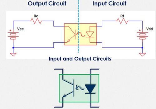 optocoupler-isolates-output-input-circuit