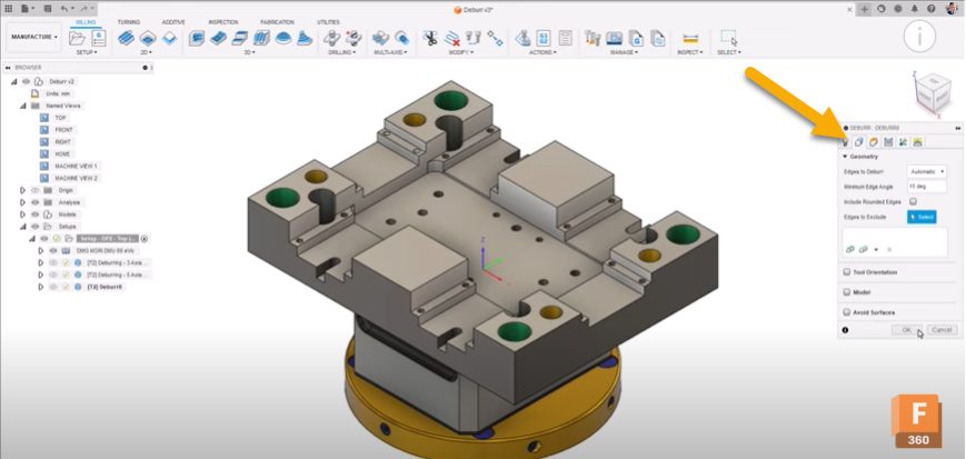 Deburring in Autodesk Fusion - Fusion Blog