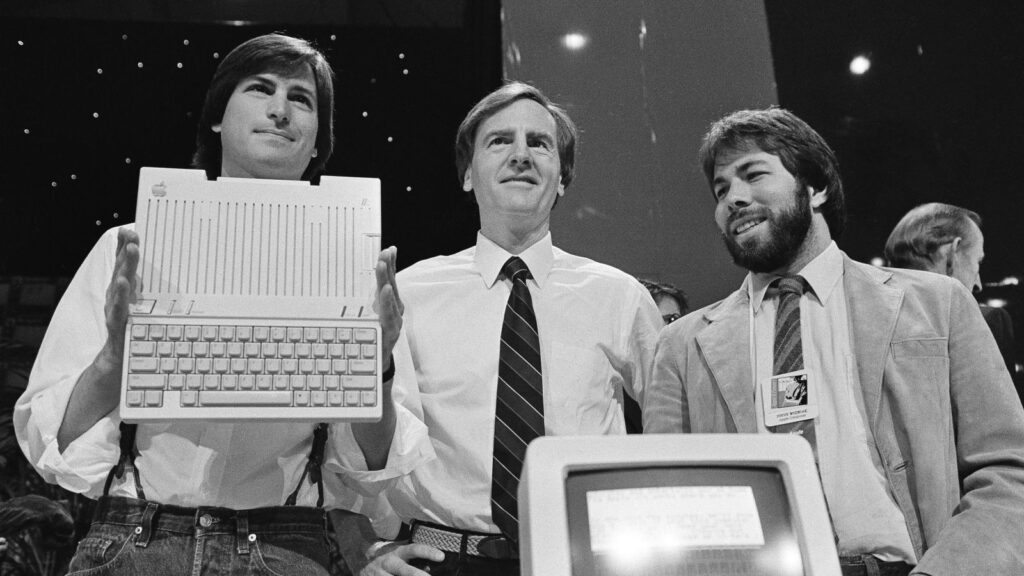 jobs sculley and wozniak