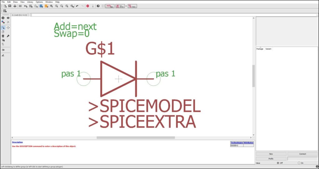 device editor diode