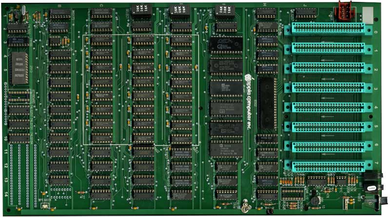 apple ii rev 0 motherboard