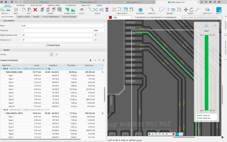 autodesk fusion signal integrity