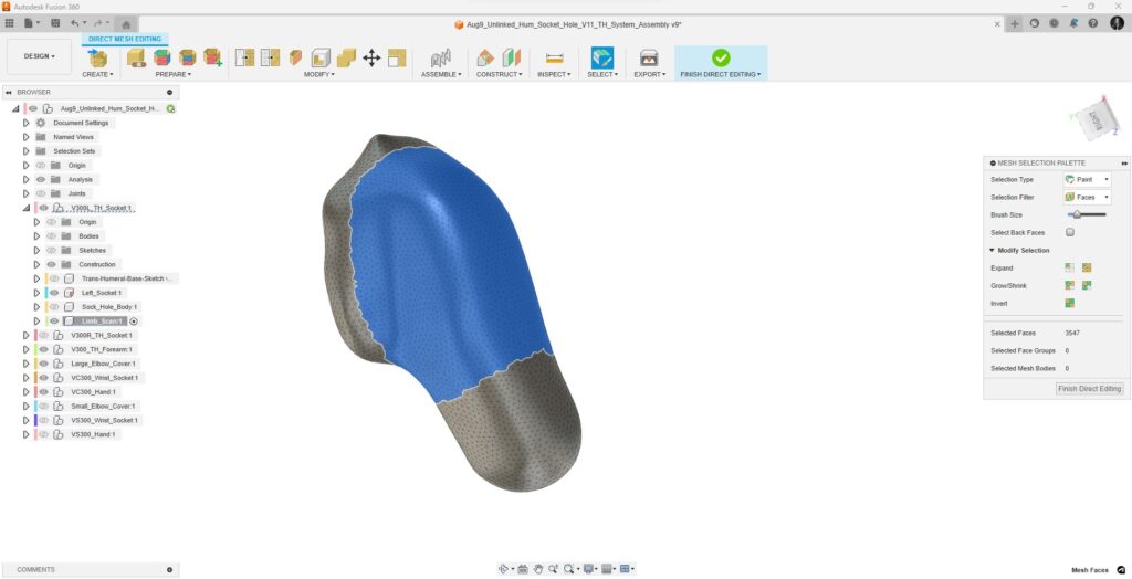 Victoria Hand Project: Prosthetic Design with Autodesk Fusion