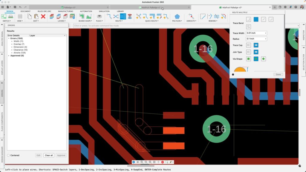 autodesk-fusion-pcb-workspace-live-drc-checks