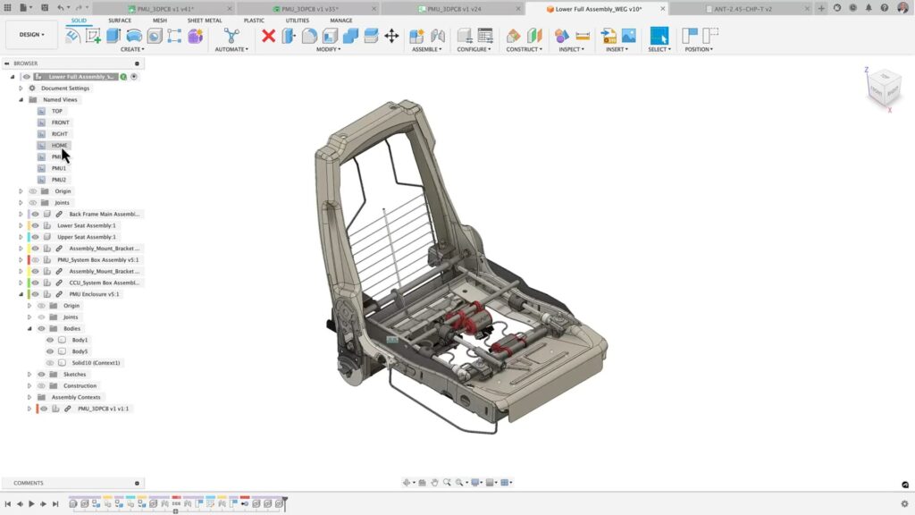 In-product shot of Autodesk Fusion