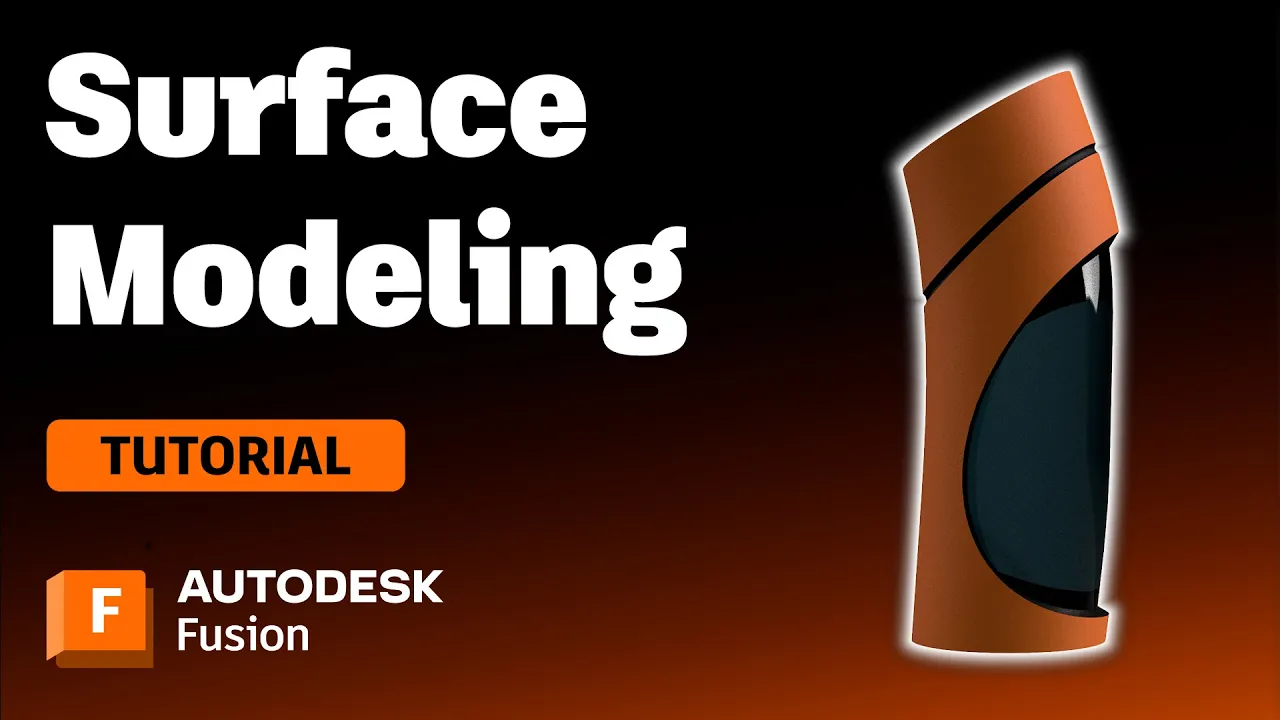 Surface Modeling in Autodesk Fusion