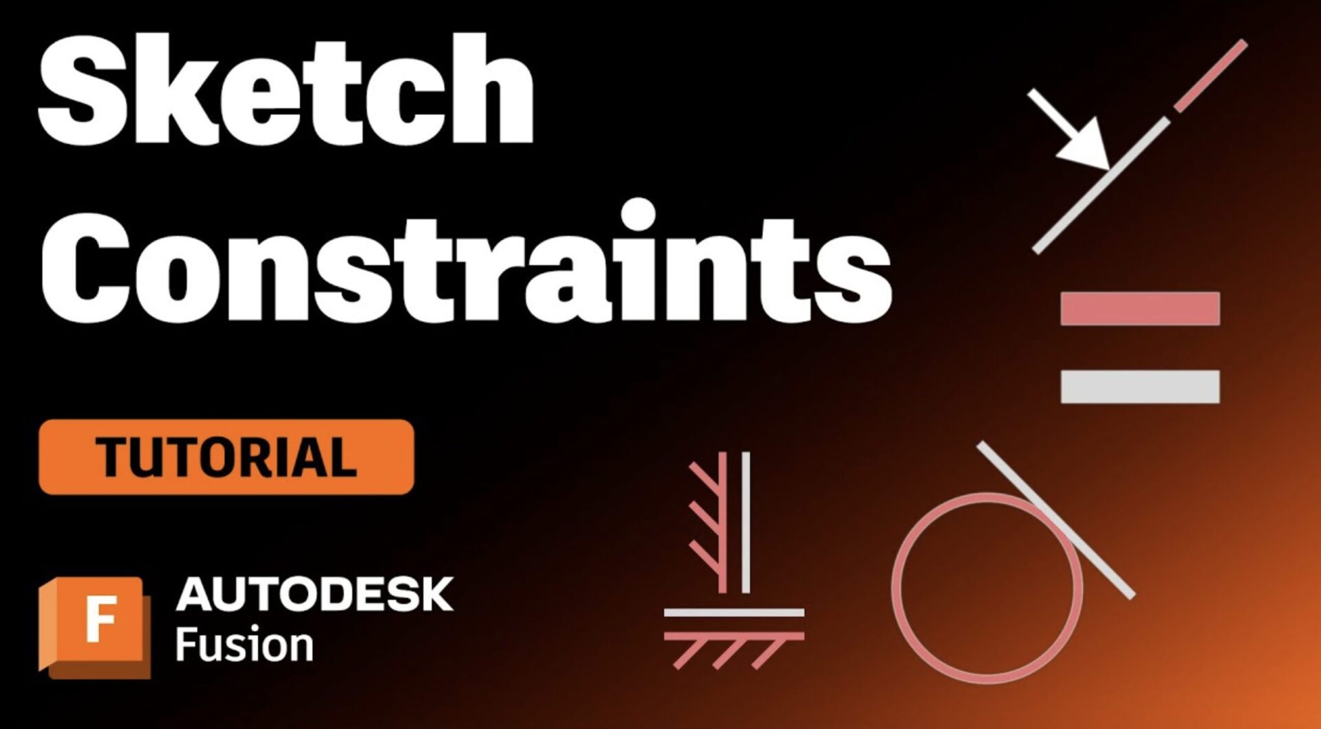 Sketch Constraints in Autodesk Fusion