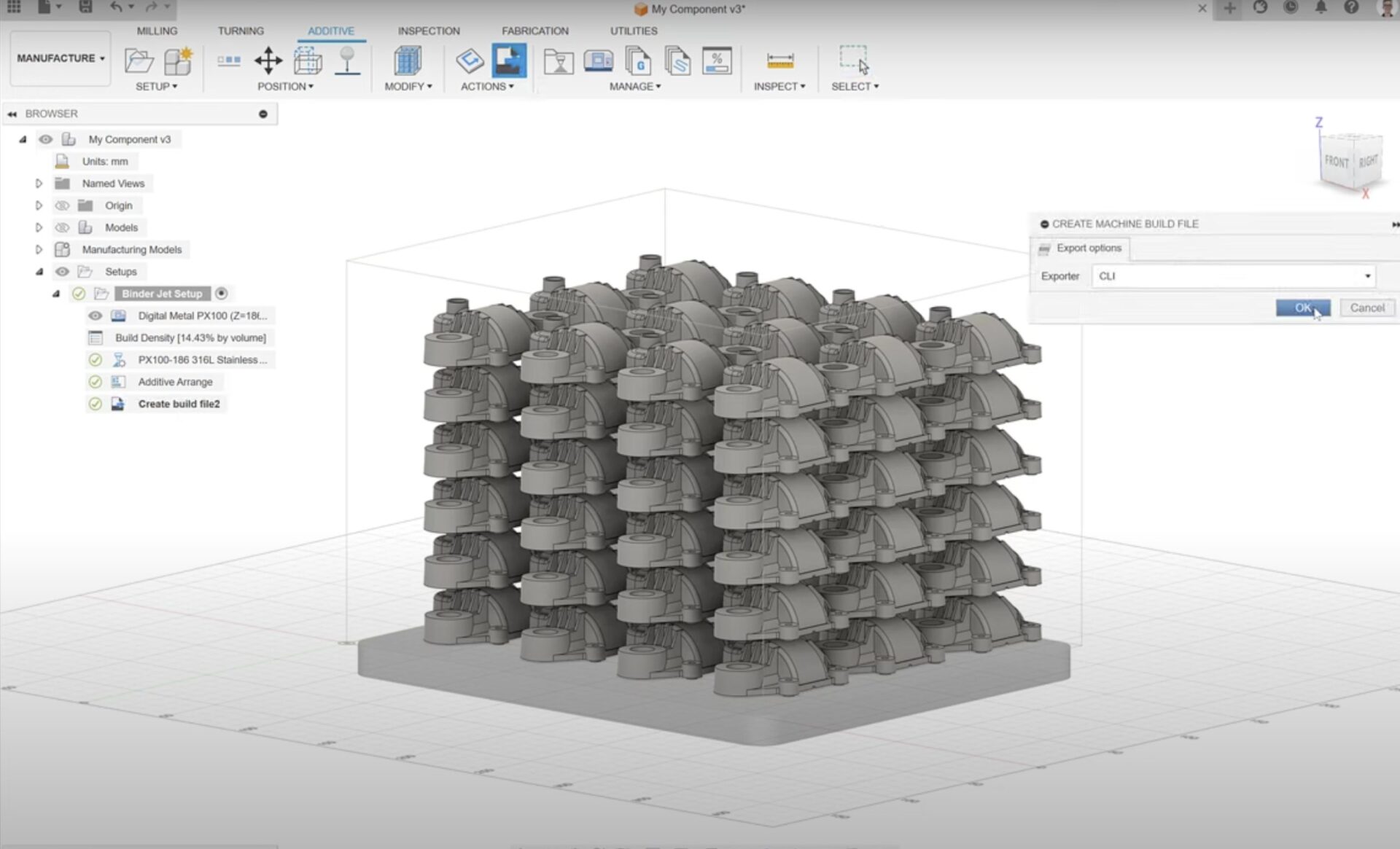 Maximizing Markforged in Fusion