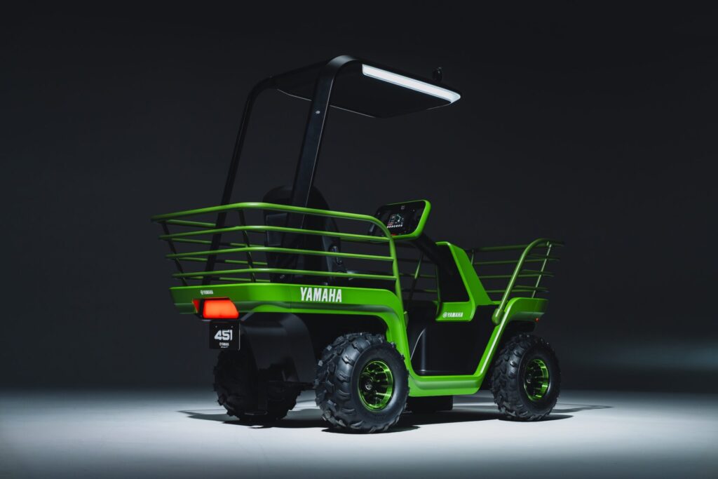 Finam Aim x Yamaha Motor concept farming EV rendering side view