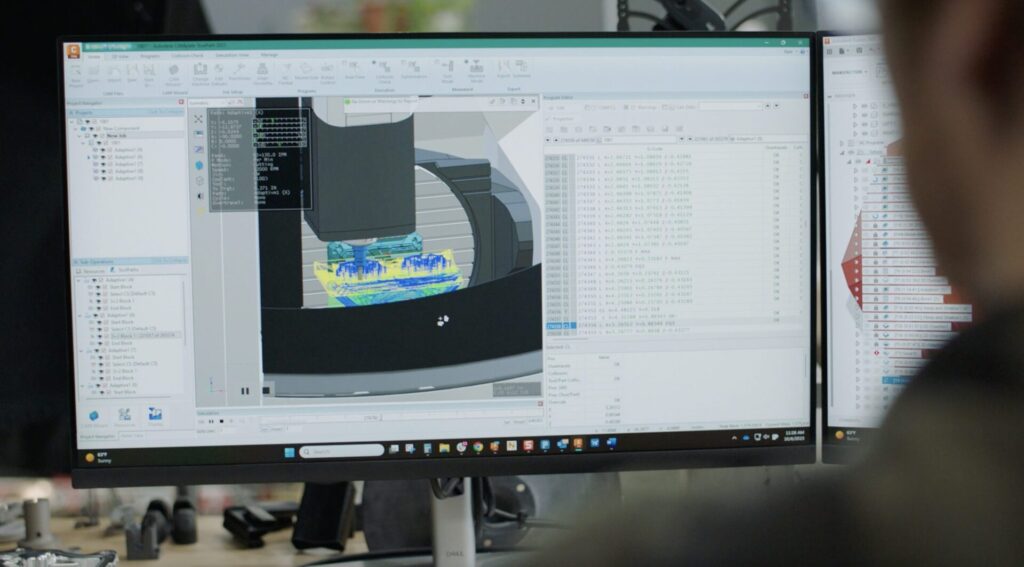 Rivian Autodesk Fusion machining process