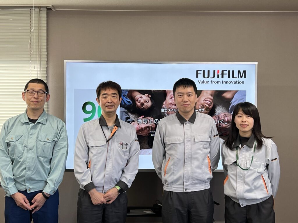 Fujifilm Engineering team photo