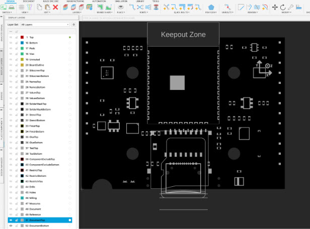 Autodesk Fusion Top and Bottom Document Layers