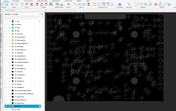 Autodesk Fusion Drill Layers Symbols